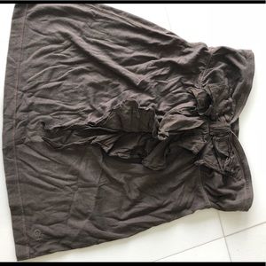 Brown gilly Hicks tube top